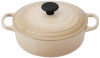 Le Creuset Signature Round Wide 3-1/2-Quart Dutch Oven, Dune