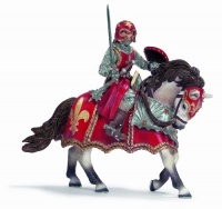Schleich Fleur-De-Lis Red Knight On A Horse With Sword Schleich Fleur-De-Lis Red Knight On A Horse With Sword
