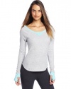 Steve Madden Womens Thermal Sleep Top