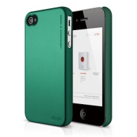 elago S4 Slim Fit 2 Case for iPhone 4/4S (Semigloss Metalic Green) - ECO PACK elago S4 Slim Fit 2 Case for iPhone 4/4S (Semigloss Metalic Green) - ECO PACK