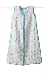 aden + anais Cozy Muslin Sleeping Bag, Little Man, X-Large