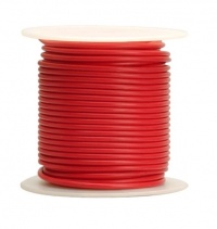 Coleman Cable 14-100-16 Primary Wire, 14-Gauge 100-Feet Bulk Spool, Red