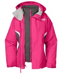The North Face Girls' Boundary Triclimate Jacket - Passion Pink - Medium The North Face Girls' Boundary Triclimate Jacket - Passion Pink - Medium