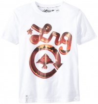 LRG Boys 8-20 Western Chrome Field Tee, White, Medium LRG Boys 8-20 Western Chrome Field Tee, White, Medium