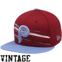 New Era Philadelphia Phillies Maroon Fantabulous 9FIFTY Snapback Adjustable Hat New Era Philadelphia Phillies Maroon Fantabulous 9FIFTY Snapback Adjustable Hat