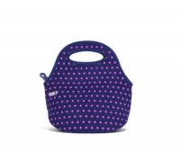 BUILT Neoprene Gourmet Getaway Mini Lunch Tote, Mini Dot, Navy BUILT Neoprene Gourmet Getaway Mini Lunch Tote, Mini Dot, Navy