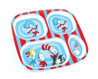 Bumkins Dr. Seuss Melamine Dishware, Blue Cat in the Hat Bumkins Dr. Seuss Melamine Dishware, Blue Cat in the Hat