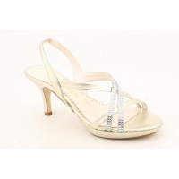 Caparros Yara Womens Size 11 Gold Textile Dress Sandals Shoes New/Display Caparros Yara Womens Size 11 Gold Textile Dress Sandals Shoes New/Display