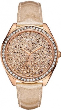 GUESS Women's U0155L1 Rose Gold-Tone Dazzling Sport Watch GUESS Women's U0155L1 Rose Gold-Tone Dazzling Sport Watch