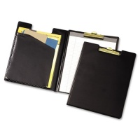 Cardinal Pad Holder, Leather-Like Vinyl, Brass-Finish Clip, Expanding Pocket File, Black (252610) Cardinal Pad Holder, Leather-Like Vinyl, Brass-Finish Clip, Expanding Pocket File, Black (252610)