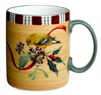 Lenox Winter Greetings Everyday Stoneware Goldfinch Mug Lenox Winter Greetings Everyday Stoneware Goldfinch Mug