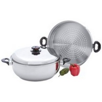 Precise Heat Surgical Stainless-Steel Oversized Skillet Precise Heat Surgical Stainless-Steel Oversized Skillet