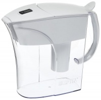 Brita 42557 Riviera Water Pitcher, White