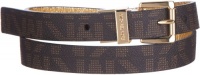 Michael Kors MK Logo Reversible Belt CHOCOLATE BROWN/GOLD Lg Michael Kors MK Logo Reversible Belt CHOCOLATE BROWN/GOLD Lg