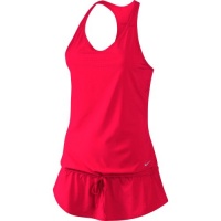 NIKE Women's Dri-Fit Stay Cool Sleeveless Running Dress-Pink NIKE Women's Dri-Fit Stay Cool Sleeveless Running Dress-Pink