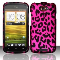 Cell Phone Case Cover Skin for HTC One S Ville (Pink Leopard) - T-Mobile Cell Phone Case Cover Skin for HTC One S Ville (Pink Leopard) - T-Mobile