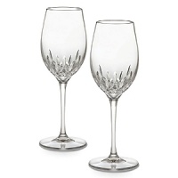 Waterford Lismore Essence Boxed Pair Wine Glasses. Lismore Essence is fine without the formal, it's everyday elegance perfect for casual entertaining. The collection has the same brilliant crystal and dazzling cuts as its namesake. Waterford Lismore Essence Boxed Pair Wine Glasses. Lismore Essence is fine without the formal, it's everyday elegance perfect for casual entertaining. The collection has the same brilliant crystal and dazzling cuts as its namesake.