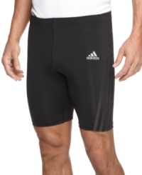 On the run. Make good time in these adidas shorts designed to keep you comfortable with Climacool technology . On the run. Make good time in these adidas shorts designed to keep you comfortable with Climacool technology .