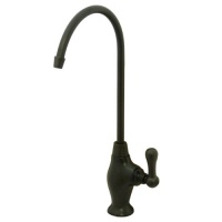 Kingston Brass Restoration KS3195AL+ Single Handle Lead-Free Water Filtration Faucet, Oil Rubbed Bronze Kingston Brass Restoration KS3195AL+ Single Handle Lead-Free Water Filtration Faucet, Oil Rubbed Bronze