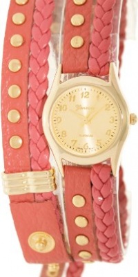 Geneva Platinum Women's 9618.Gold.Pink Pink Leather Quartz Watch with Gold Dial Geneva Platinum Women's 9618.Gold.Pink Pink Leather Quartz Watch with Gold Dial