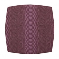 Kim Seybert Anaconda Set of Four 15 in Sq Placemats - Plum Kim Seybert Anaconda Set of Four 15 in Sq Placemats - Plum