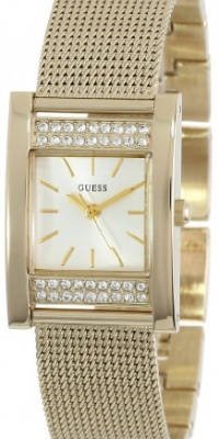 GUESS U0127L2 Yellow Gold-Tone Crystal Watch GUESS U0127L2 Yellow Gold-Tone Crystal Watch