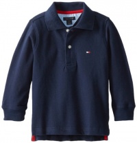 Tommy Hilfiger Boys 2-7 Long Sleeve Ivy Polo, Masters Navy, 07 Regular Tommy Hilfiger Boys 2-7 Long Sleeve Ivy Polo, Masters Navy, 07 Regular