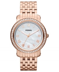 For days when a touch of sparkle is necessary, pair this Emma watch from Fossil with your loveliest of looks. For days when a touch of sparkle is necessary, pair this Emma watch from Fossil with your loveliest of looks.