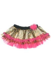 Baby Girl Leopard Print Tutu Skirt with Cotton Lining by Baby Starters - Hot Pink - 6 Mths / 12-16 Lbs Baby Girl Leopard Print Tutu Skirt with Cotton Lining by Baby Starters - Hot Pink - 6 Mths / 12-16 Lbs