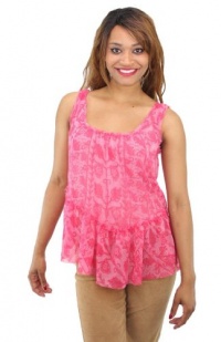Rachel Rachel Roy, Sleeveless Floral Lace Print Tank Rachel Rachel Roy, Sleeveless Floral Lace Print Tank