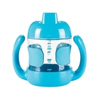 This essential sippy cup features handles to help your growing toddler get those essential nutrients from milk, juice and water. The safe, non-mess design combines with a fun, colorful aesthetic. Plus, everything is easily cleaned in the top rack of the dishwasher. This essential sippy cup features handles to help your growing toddler get those essential nutrients from milk, juice and water. The safe, non-mess design combines with a fun, colorful aesthetic. Plus, everything is easily cleaned in the top rack of the dishwasher.