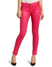 James Jeans Women's Twiggy Skinny Coated Jean in Hot Pink James Jeans Women's Twiggy Skinny Coated Jean in Hot Pink