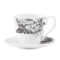 Lenox Moonlit Garden 10-Ounce Cup and 6-Inch Saucer Set Lenox Moonlit Garden 10-Ounce Cup and 6-Inch Saucer Set