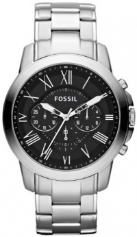 Fossil Men's FS4736 Grant Stainless Steel Watch Fossil Men's FS4736 Grant Stainless Steel Watch
