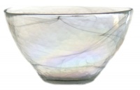 Arda Allure 6-Inch Individual Bowl, White/Pearl, Set of 4 Arda Allure 6-Inch Individual Bowl, White/Pearl, Set of 4