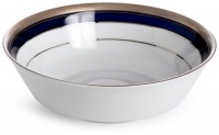 Noritake Crestwood Cobalt Platinum Round Vegetable Bowl Noritake Crestwood Cobalt Platinum Round Vegetable Bowl