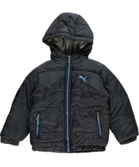 Puma - Kids Boys 2-7 Toddler Boy Encore Bubble Jacket, Black, 2T Puma - Kids Boys 2-7 Toddler Boy Encore Bubble Jacket, Black, 2T
