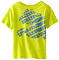 Puma - Kids Boys 2-7 Tracks Tee Shirt, Sulphur Spring, 4T Puma - Kids Boys 2-7 Tracks Tee Shirt, Sulphur Spring, 4T
