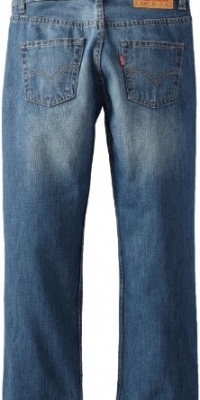 Levi's Boys 8-20 514 Straight Fit Jean, Ocean Blue, 16/Regular Levi's Boys 8-20 514 Straight Fit Jean, Ocean Blue, 16/Regular