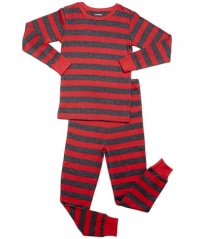 Leveret Boy Striped 2 Piece Pajama Set 100% Cotton (Size 6M-5T) Leveret Boy Striped 2 Piece Pajama Set 100% Cotton (Size 6M-5T)
