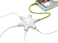 Belkin Rockstar Multi Headphone Splitter (White) White Belkin Rockstar Multi Headphone Splitter (White) White
