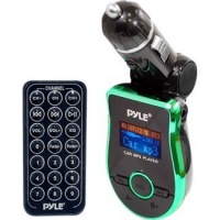 Pyle PMP3G2 Mobile SD/USB/AUX/MP3 Compatible Player with Built-In FM Transmitter -Green Pyle PMP3G2 Mobile SD/USB/AUX/MP3 Compatible Player with Built-In FM Transmitter -Green