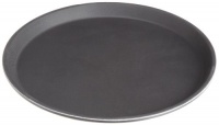 Stanton Trading Non Skid Rubber Lined 14-Inch Plastic Round Economy Serving Tray, Black Stanton Trading Non Skid Rubber Lined 14-Inch Plastic Round Economy Serving Tray, Black