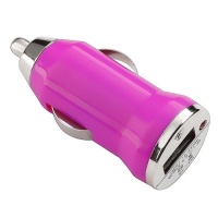 USB Car Charger Vehicle Power Adapter - Hot Pink for Apple iPhone 4 4G 16GB / 32GB 4th Generation USB Car Charger Vehicle Power Adapter - Hot Pink for Apple iPhone 4 4G 16GB / 32GB 4th Generation