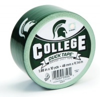 Duck Brand 240233 Michigan State University College Logo Duct Tape, 1.88-Inch by 10 Yards, Single Roll Duck Brand 240233 Michigan State University College Logo Duct Tape, 1.88-Inch by 10 Yards, Single Roll