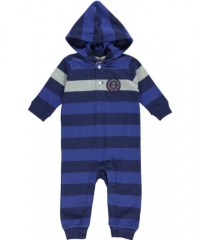 Izod American Champ Hooded Coverall - royal blue, 0 - 3 months Izod American Champ Hooded Coverall - royal blue, 0 - 3 months