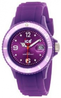 Ice-Watch Unisex SI.PE.U.S.09 Sili Collection Purple Plastic and Silicone Watch Ice-Watch Unisex SI.PE.U.S.09 Sili Collection Purple Plastic and Silicone Watch