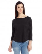 Calvin Klein Jeans Women's Solid Dolman Sleeve Tee