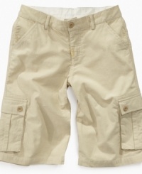 The cool factor. The relaxed style of these LRG cargo shorts will certainly be popular not only with him but with all his friends too. The cool factor. The relaxed style of these LRG cargo shorts will certainly be popular not only with him but with all his friends too.
