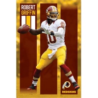 (22x34) Robert Griffin III - Washington Redskins Football Poster